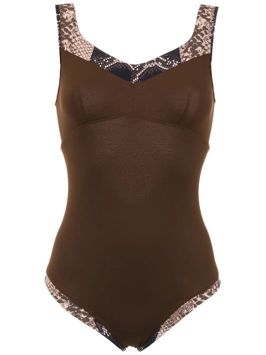 Panelled Swimsuit