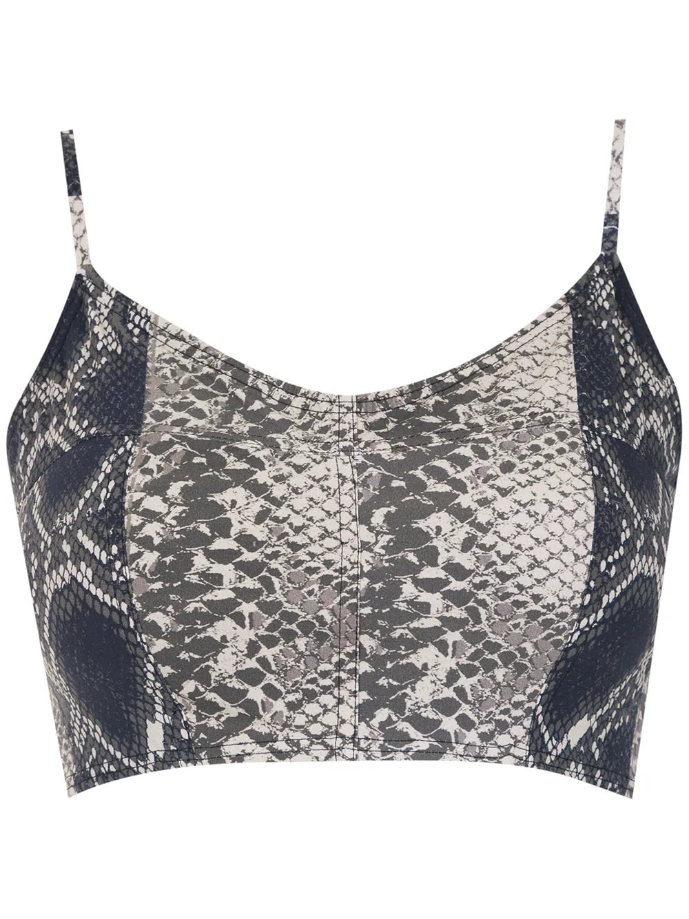 Printed Cropped Top