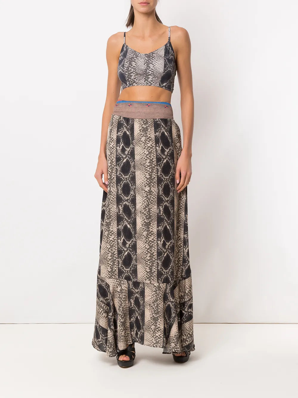 Printed Cropped Top