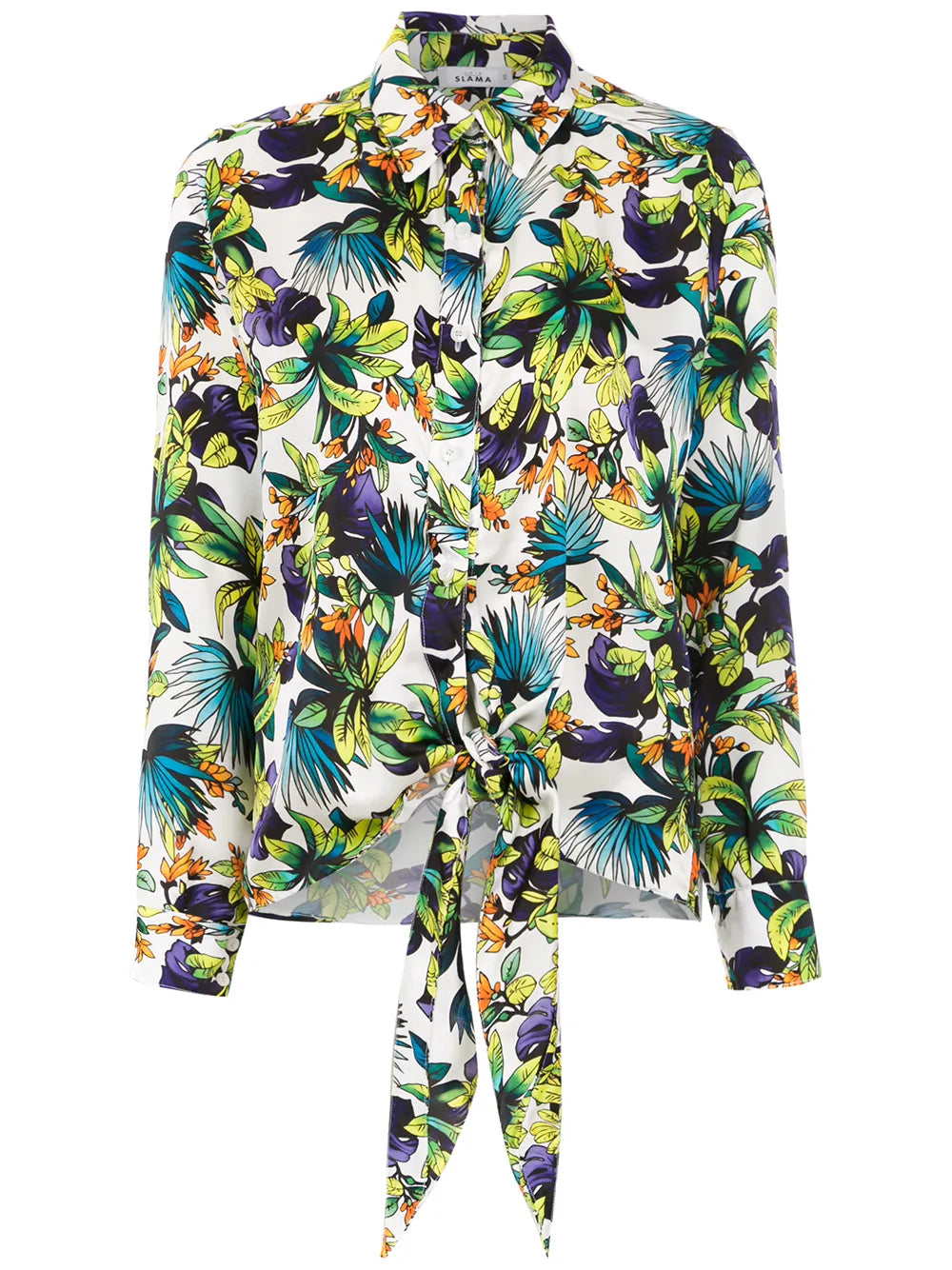 Printed Silk Shirt