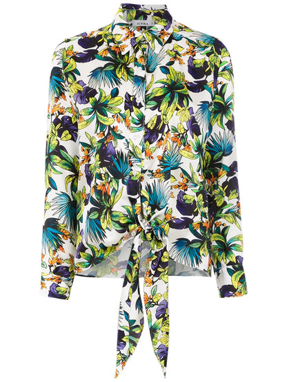 Printed Silk Shirt