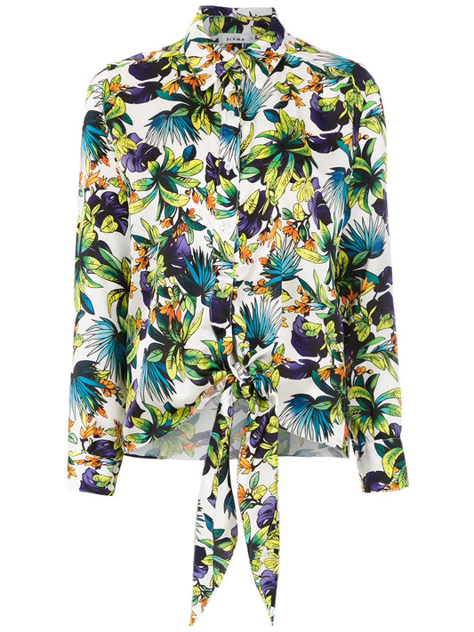Printed Silk Shirt