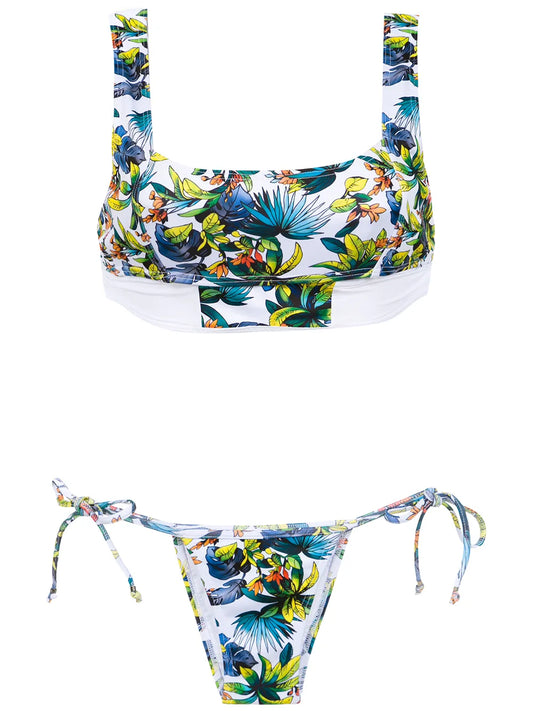 Printed Bikini Set