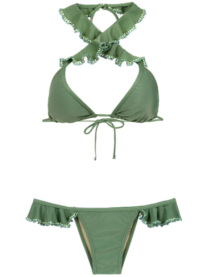 Ruffled Bikini