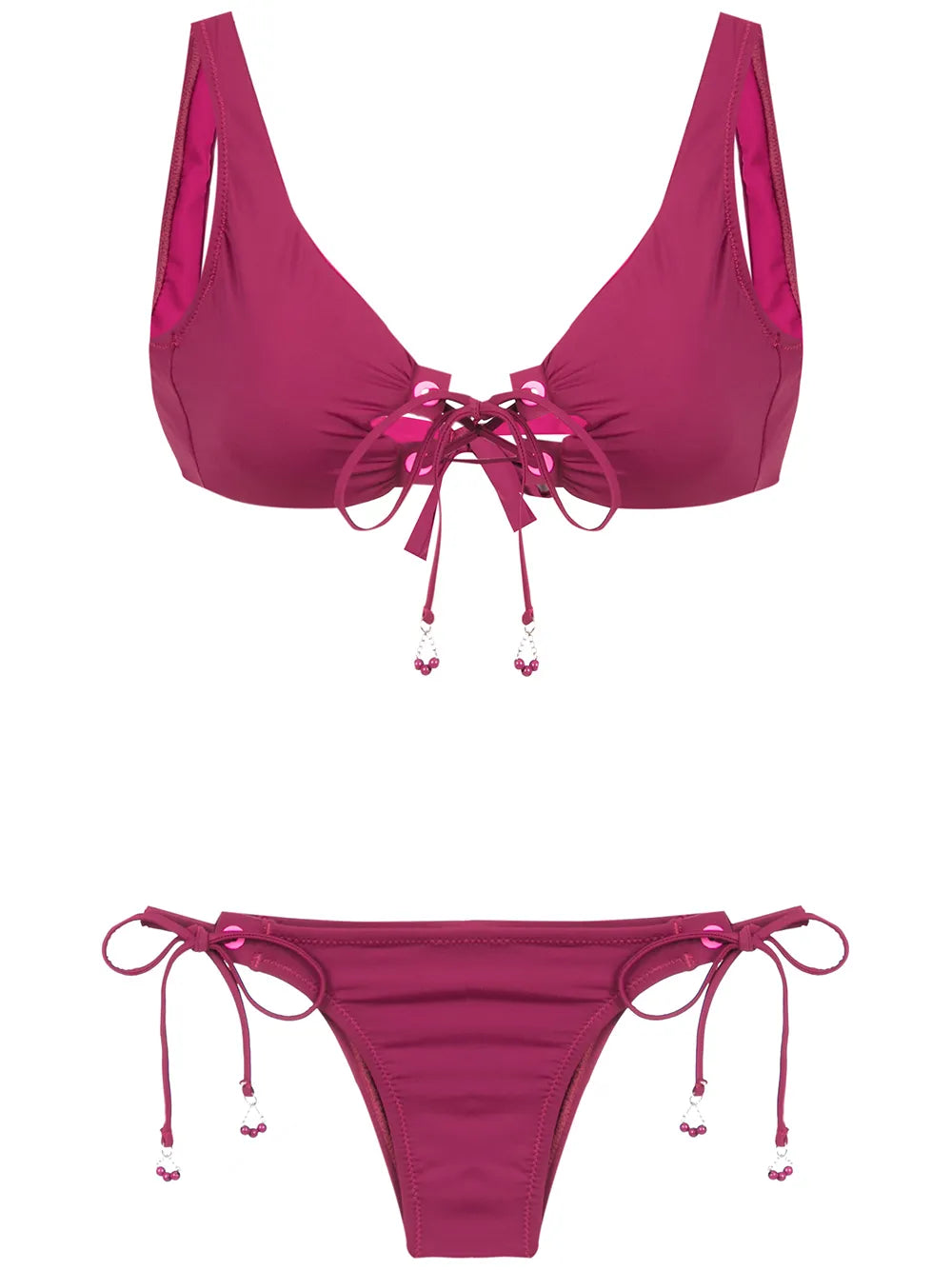 Lace Up Bikini