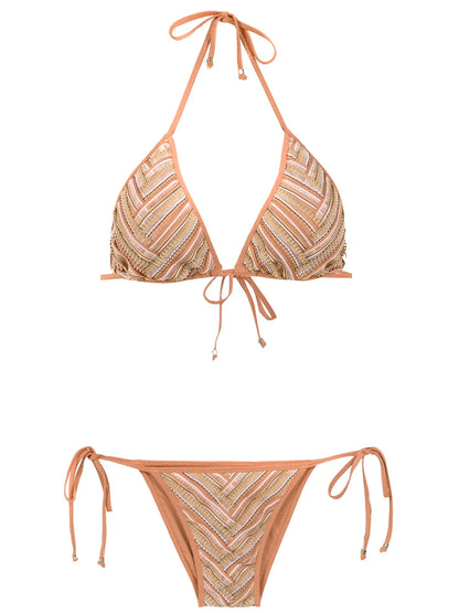 Graphic-Print Bikini