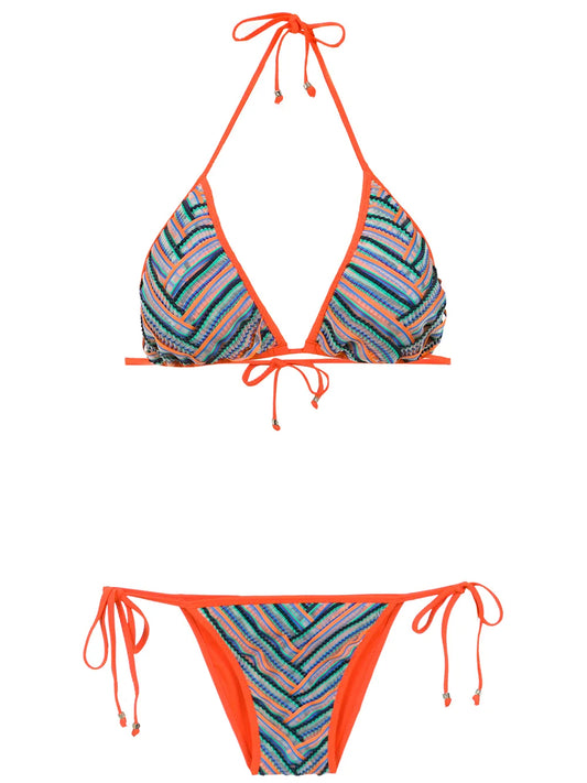 Graphic-Print Bikini