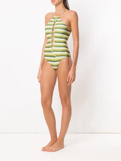 Striped Swimsuit