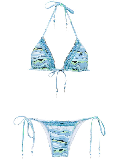 Embroidered Bikini
