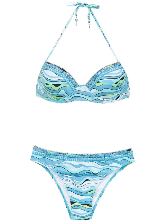 Embroidered Bikini