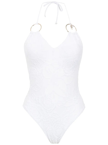 Swimsuit With Metallic Details