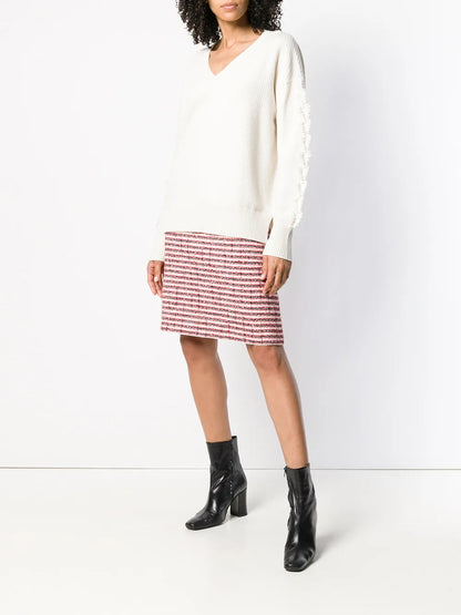 Troisieme Dimension Cashmere V-Neck Pullover
