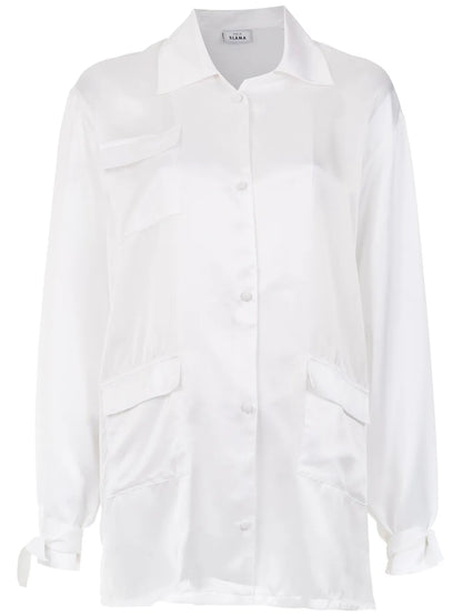 Silk Oversized Shirt