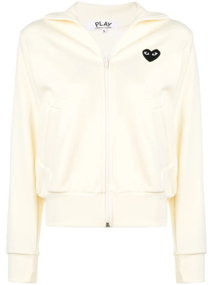 Heart Logo-Patch Track Jacket