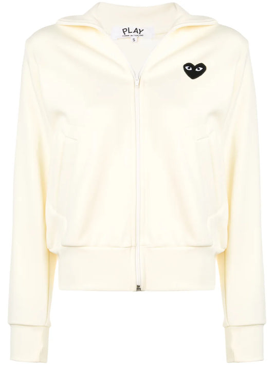 Heart Logo-Patch Track Jacket