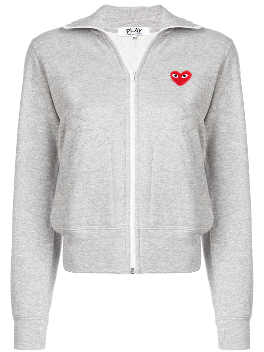 Heart Logo-Patch Track Jacket