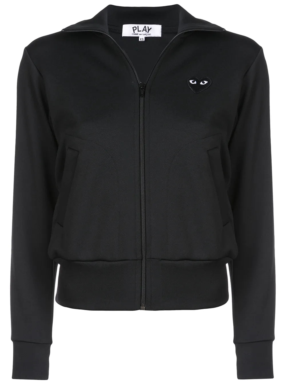 Heart Logo-Patch Track Jacket