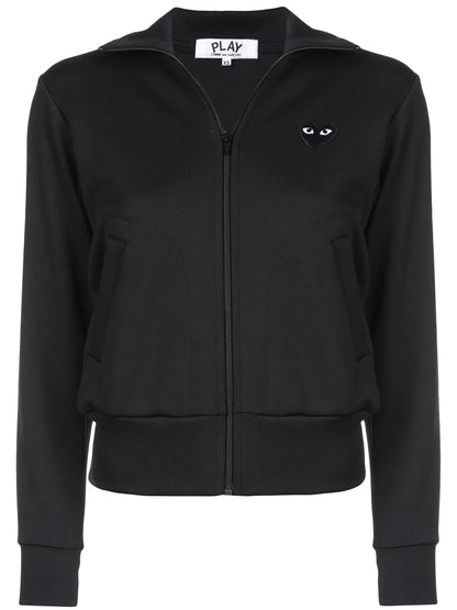 Heart Logo-Patch Track Jacket