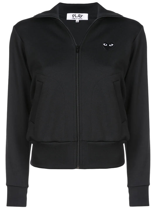 Heart Logo-Patch Track Jacket