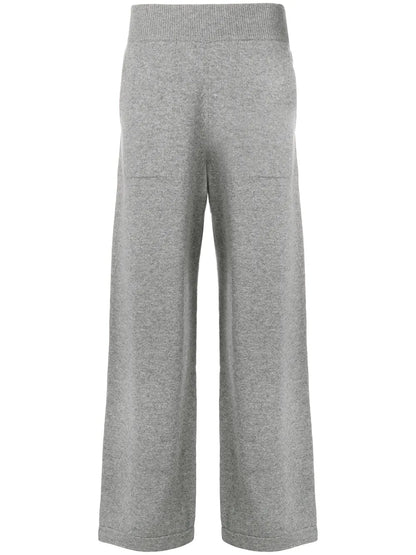 Flared Knitted Trousers