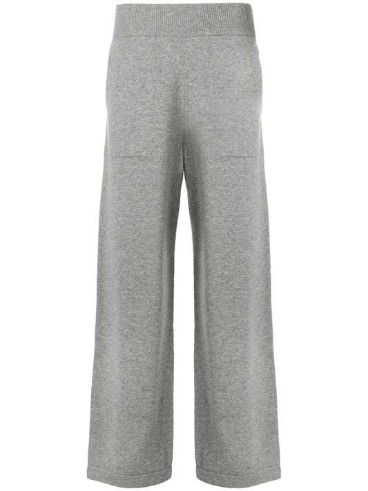 Flared Knitted Trousers