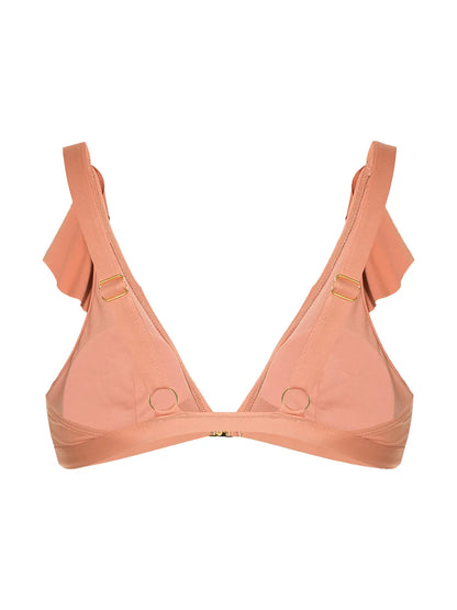 Spritz Ruffled Bikini Top