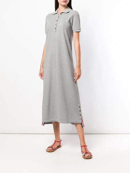Rwb-Stripe Polo Shirt Dress