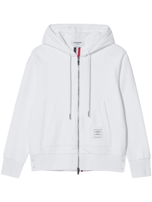 Rwb-Stripe Cotton Zip-Up Hoodie