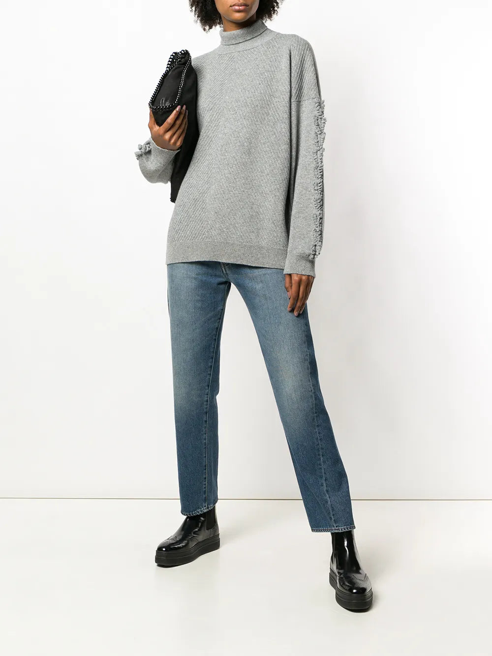 Troisieme Dimension Cashmere Turtleneck Pullover