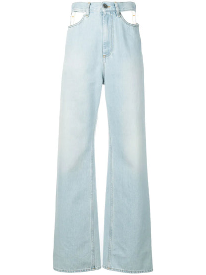 Décortiqué Wide-Leg Jeans