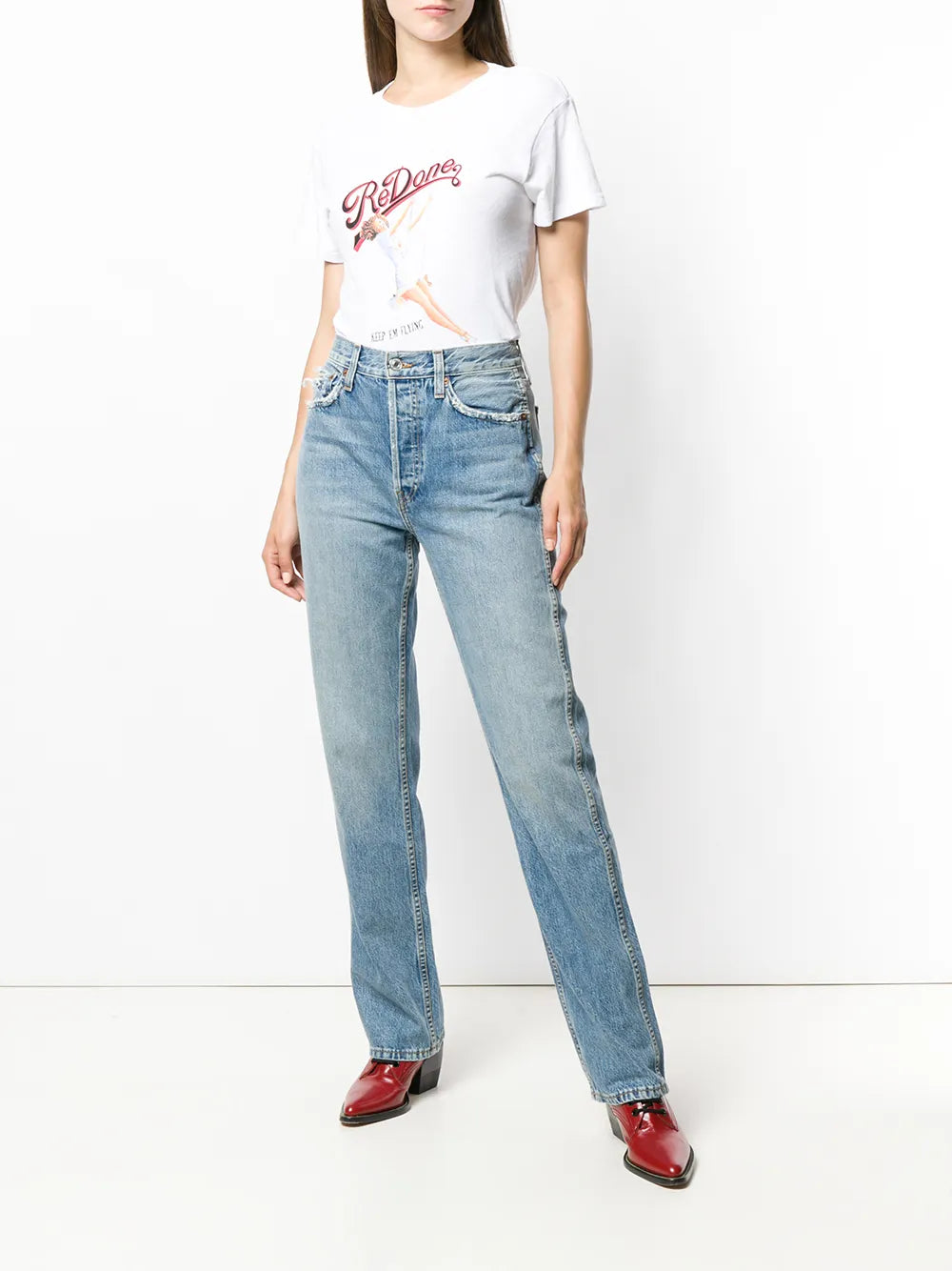 Straight Leg Jeans