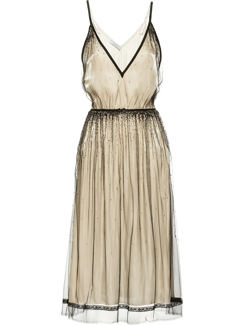 Embellished Tulle Dress