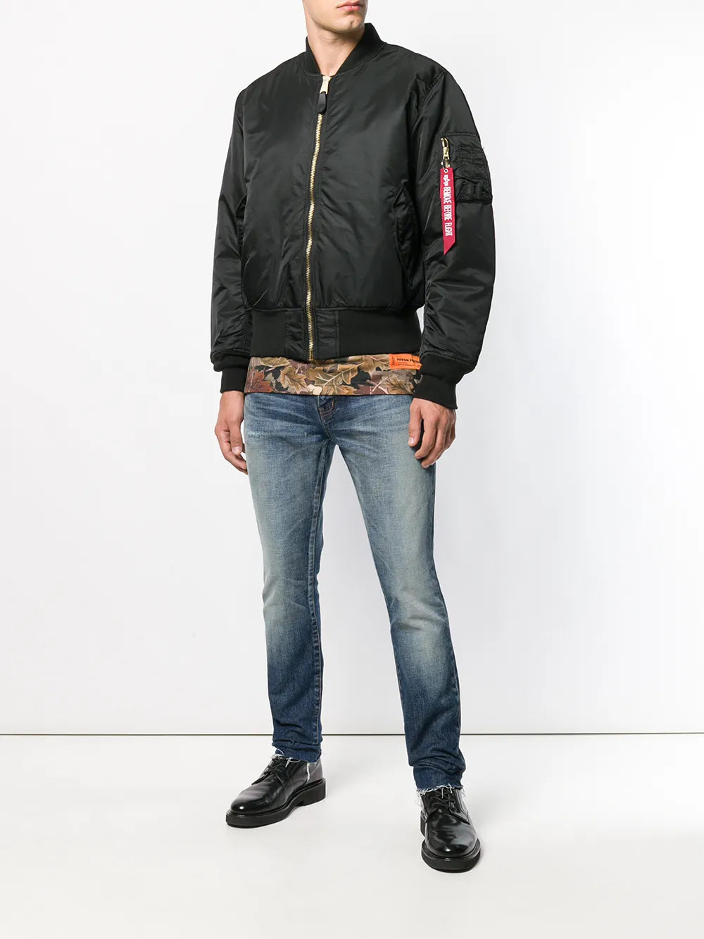 Loose Bomber Jacket