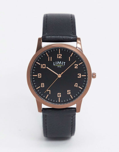 Faux Leather Watch