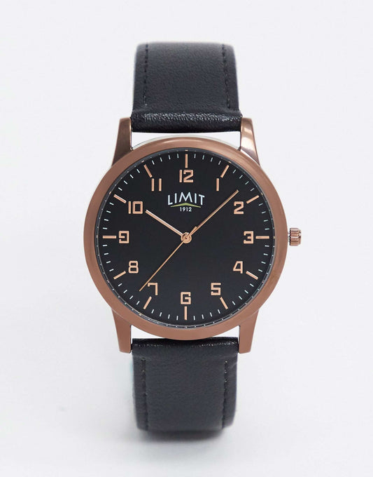 Faux Leather Watch
