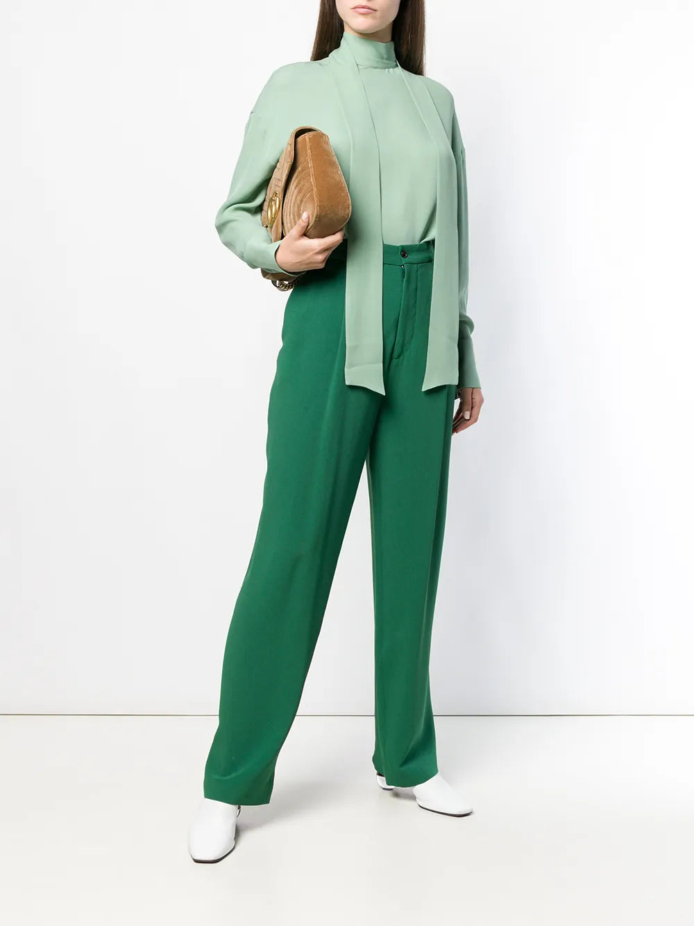 Funnel Neck Blouse