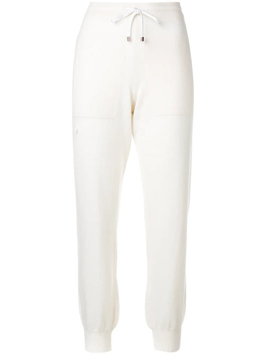 Drawstring Cashmere Track Pants