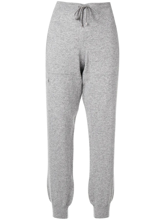 Drawstring Cashmere Track Pants