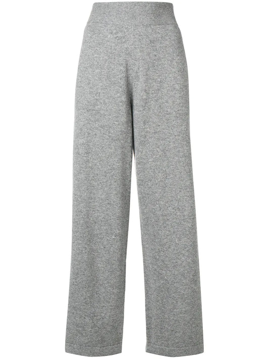 Ribbed Waistband Track Pants