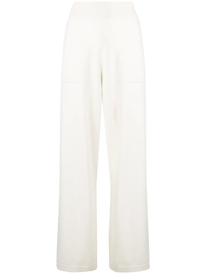 Flared Knitted Trousers