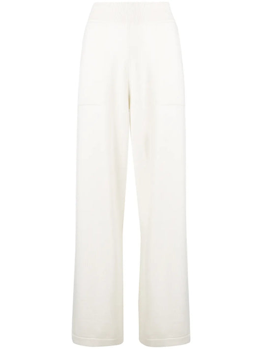 Flared Knitted Trousers