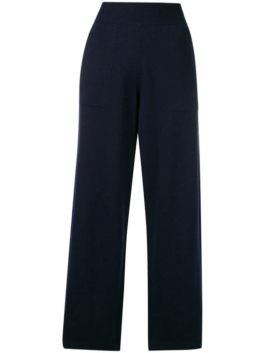 Flared Knitted Trousers