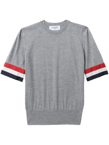 Rwb Stripe Crew-Neck Merino Top