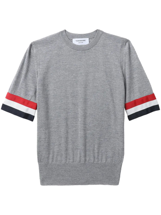 Rwb Stripe Crew-Neck Merino Top