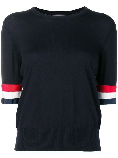 Rwb Cuff Fine Merino Tee