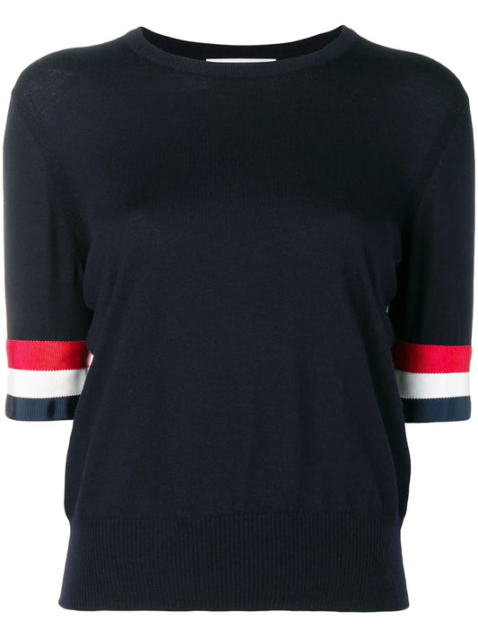Rwb Cuff Fine Merino Tee