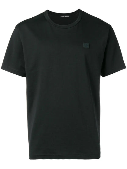 Face-Patch Crew Neck T-Shirt