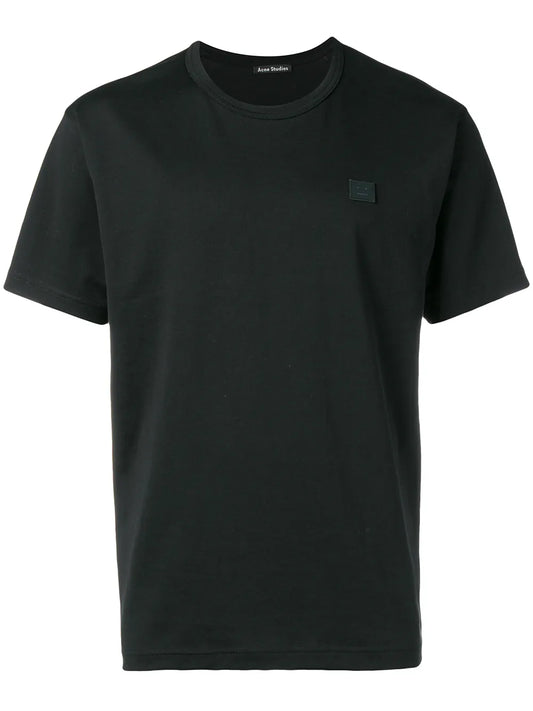 Face-Patch Crew Neck T-Shirt