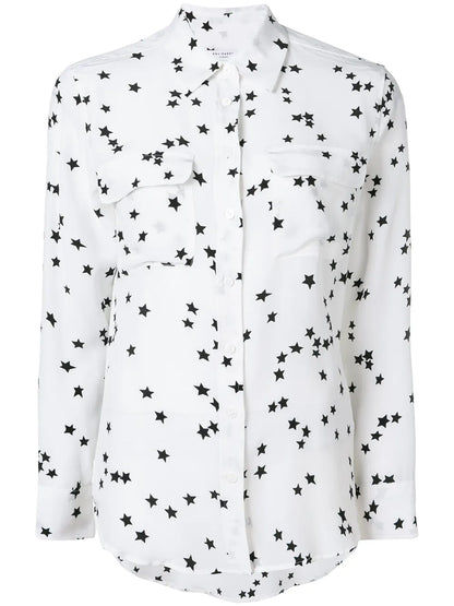 Signature Slim-Fit Silk Shirt