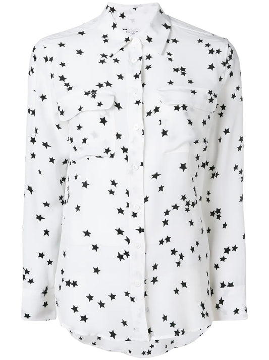 Signature Slim-Fit Silk Shirt